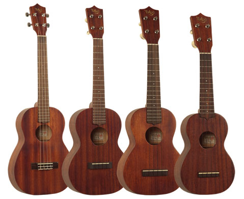 500 Series All-Solid Ukuleles